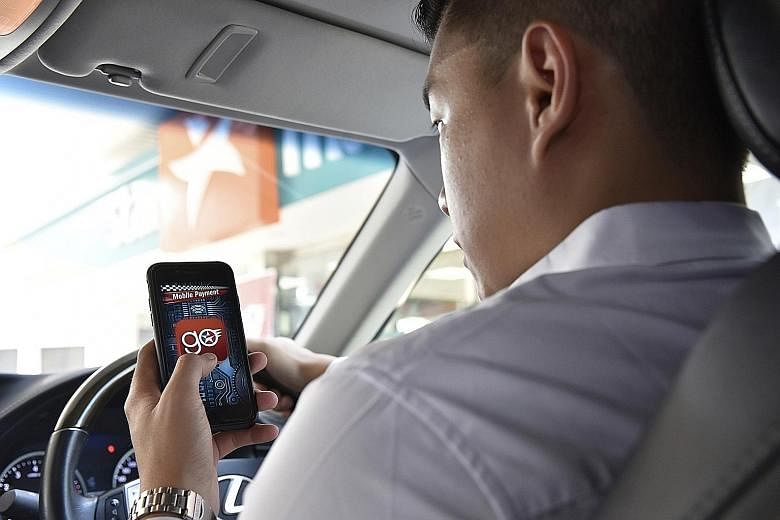 With the CaltexGO app, a driver can pay for fuel in less than 20 seconds. Singapore is the first in the region to have the app.