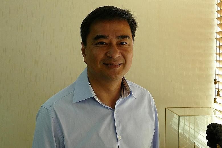 Former Thailand prime minister Abhisit Vejjajiva is seeking another term as leader of the Democrat Party in its closely-watched internal polls in December. He has held the post since 2005.