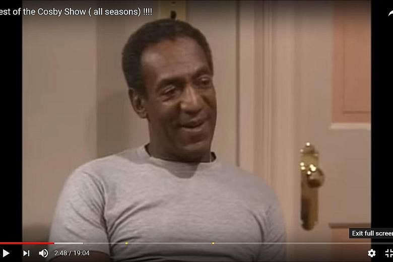 Bill Cosby cemented his family-friendly reputation playing the affable Dr Cliff Huxtable (above) in the 1980s television comedy The Cosby Show.