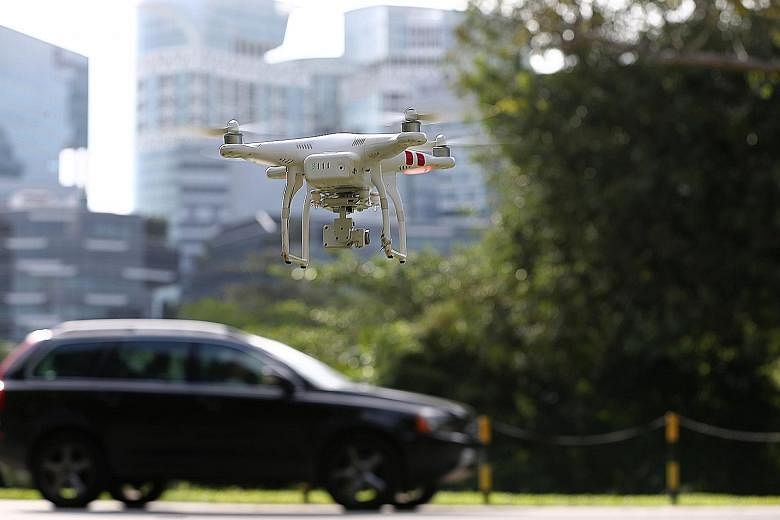 A drone test zone in one-north as well as nationwide plans to develop a regulatory framework are all part of the foundation building for a future in which drones play a bigger role in Singapore's economy.