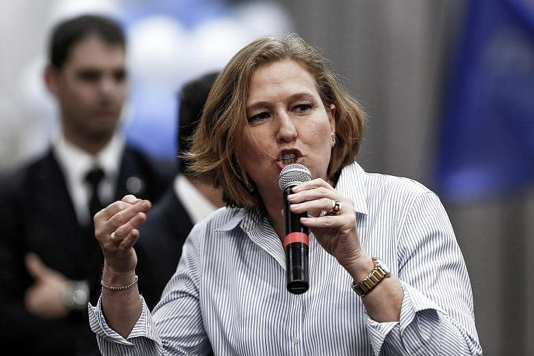 Mrs Tzipi Livni says the current government is steadily eroding Israel's identity as a democratic and Jewish state.