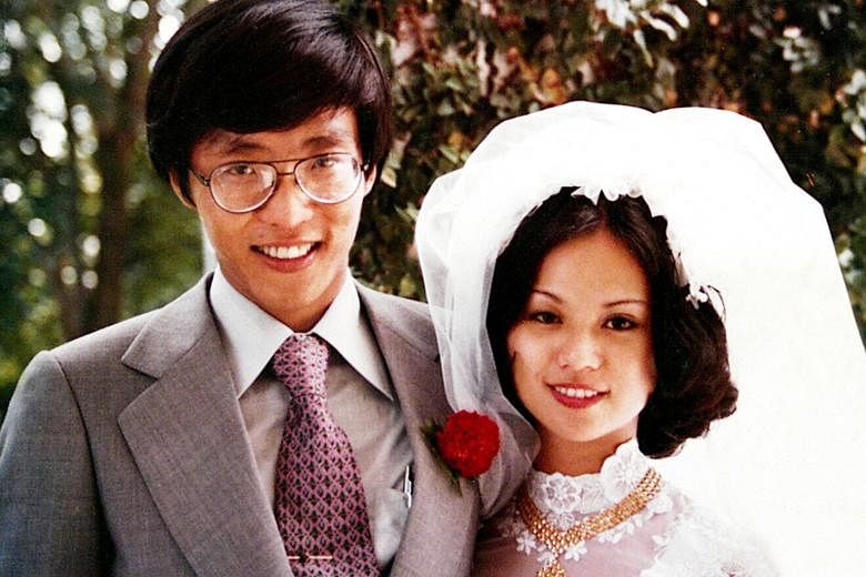 It didn't take Mr Ho long to ask his wife out after their first introduction in 1975, and romance bloomed. He wrote in his book: "Claire and I were married on July 7, 1977, but had our formal wedding dinner only in May 1978. Our wedding date is easy 