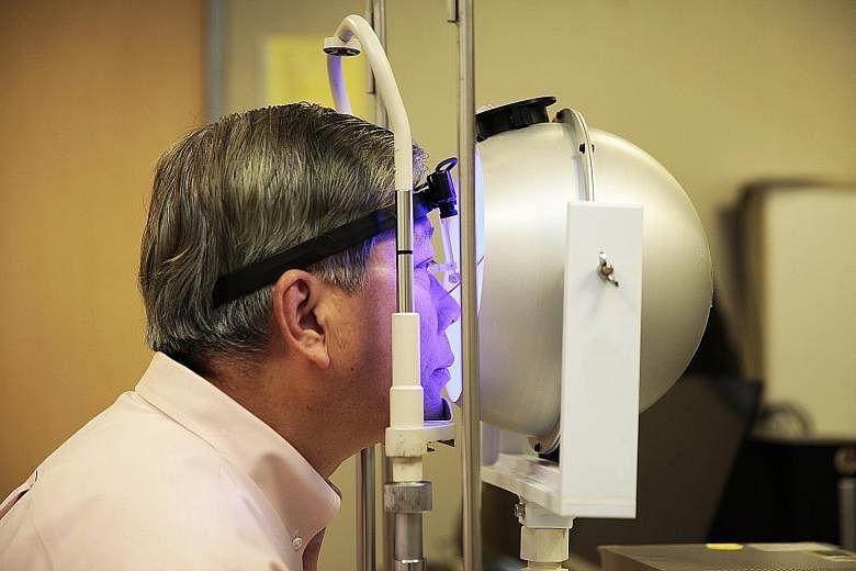 The Singapore National Eye Centre's Professor Dan Milea hopes that having a simpler and cheaper test will enable more people to get treated earlier.