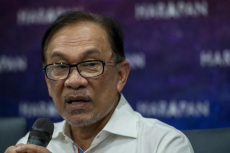 Mr Anwar Ibrahim is contesting in the Oct 13 by-election in the Negeri Sembilan beach town of Port Dickson, to pave the way for his return to Parliament.