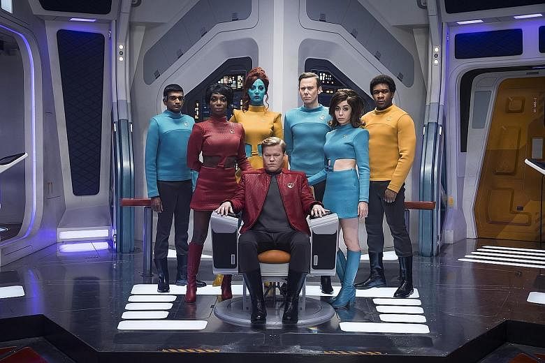 Netflix viewers will get to opt for their own storylines in one episode of the upcoming season of Black Mirror (left), the Emmy-winning, science-fiction anthology series.