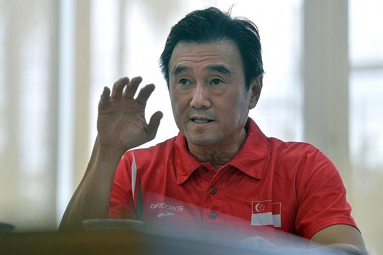 Former national hurdler and oil trader Tang Weng Fei says teamwork is a key component for his nine-man team if they are voted in at next Thursday's Singapore Athletics election. The 64-year-old is aiming to be president of the association for a third