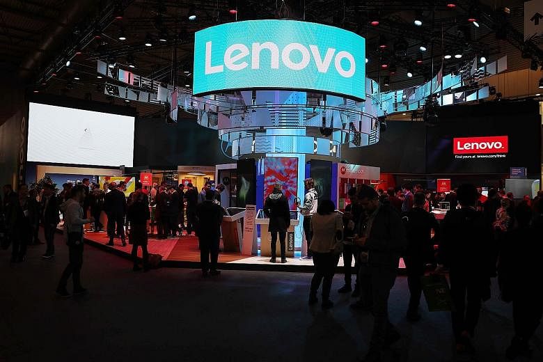 Lenovo shares plunged 15 per cent on fears that consumers and businesses could become reluctant to buy Chinese tech goods. The company has said it takes extensive steps to protect the integrity of its supply chain.