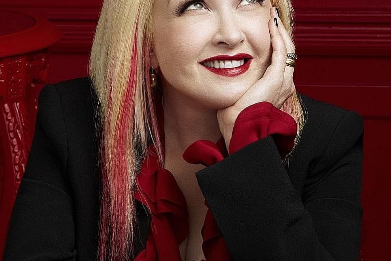 American artist Cyndi Lauper is behind the music and lyrics of Broadway musical Kinky Boots, which opened at Sands Theatre, Marina Bay Sands yesterday.