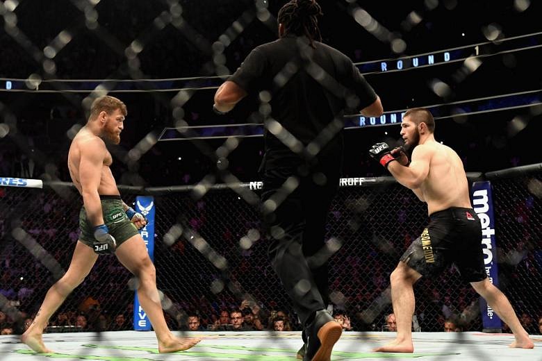 In Pictures: Khabib Nurmagomedov Defeats Conor McGregor At UFC 229 ...