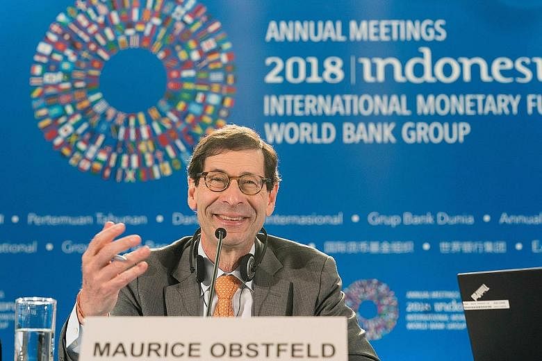 The IMF's Maurice Obstfeld noted that despite factors such as tighter global financial conditions and US-China trade tensions, growth in Indonesia is still expected to be fairly strong.