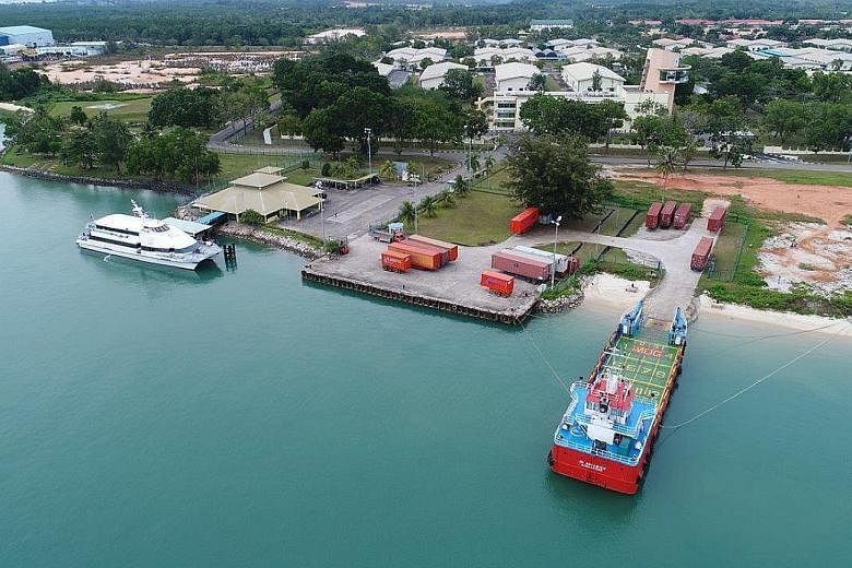 The upcoming halal industrial park, which is part of Bintan Industrial Estate. The Bintan park will focus on food and beverage products, while the Batam park will specialise in non-food products such as cosmetics. Each park will be developed in phase