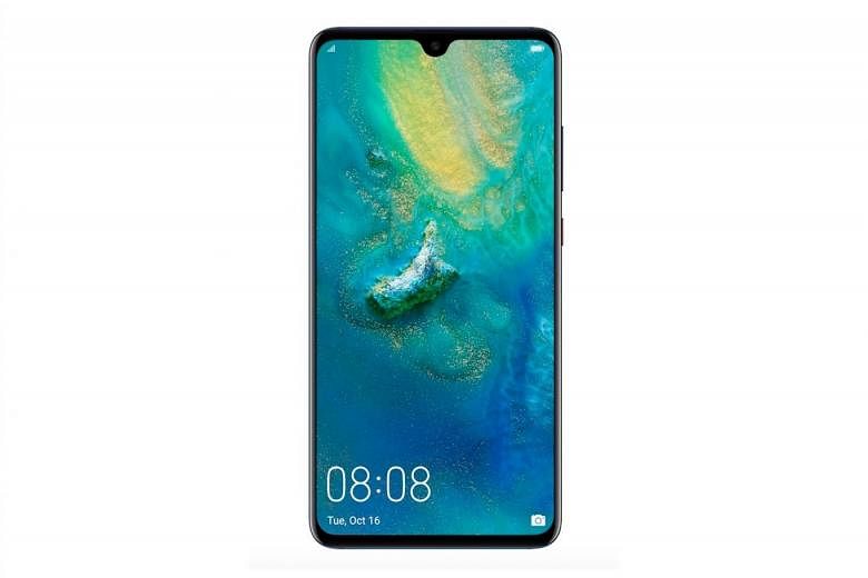 The Huawei Mate 20 has a slightly larger 6.53-inch screen compared to the Mate 20 Pro’s 6.39-inch display. It also has a much smaller notch, though the Pro version has a more expensive Oled screen. 