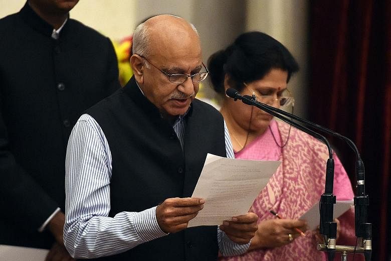 More than a dozen women have accused junior foreign minister M.J. Akbar, a former journalist, of sexual harassment.