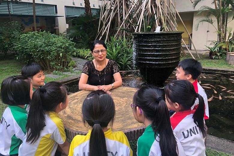 Mrs Jasmail Singh Gill, 62, principal of Unity Primary School for the past nine years, is among nine principals retiring this year. She has been principal for 21 years and says she has always found meaning in the job.