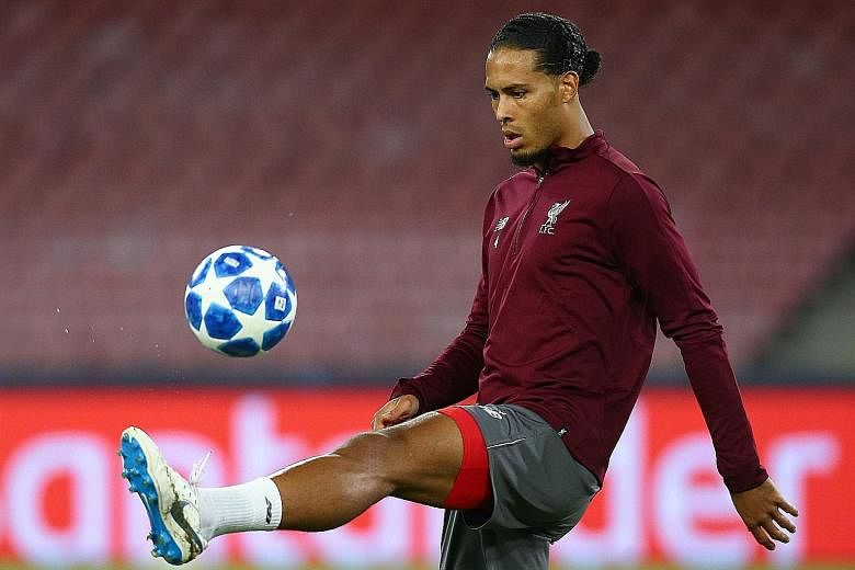 Liverpool defender Virgil van Dijk has warned his teammates not to take Red Star Belgrade lightly, as the Reds aim to supplant Napoli at the top of Group C.