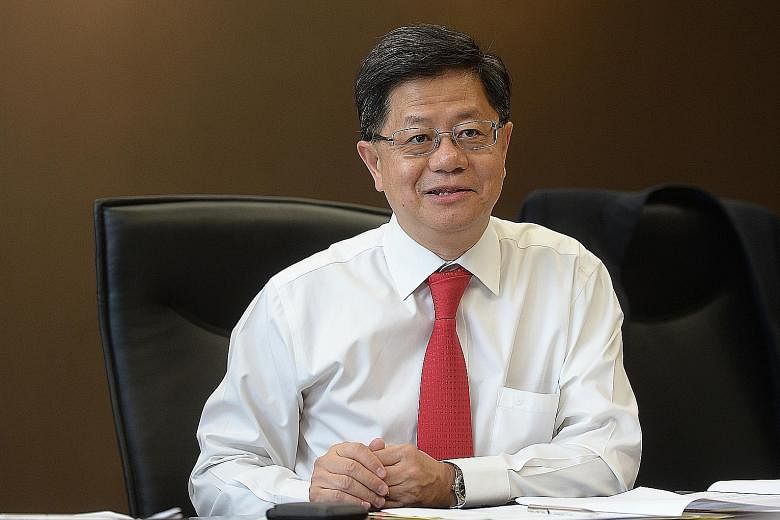 Economist Andrew K. Rose (top) will succeed Professor Bernard Yeung (above) as the dean of the National University of Singapore's Business School on June 1, 2019.