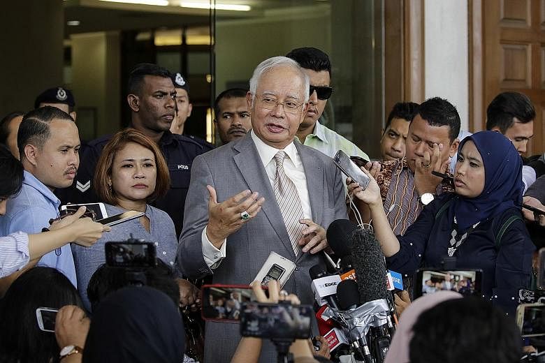 Former Treasury secretary-general Irwan Serigar Abdullah also pleaded not guilty to the six charges. Former prime minister Najib Razak, who pleaded not guilty to six criminal breach of trust charges yesterday, says his conscience is clear.
