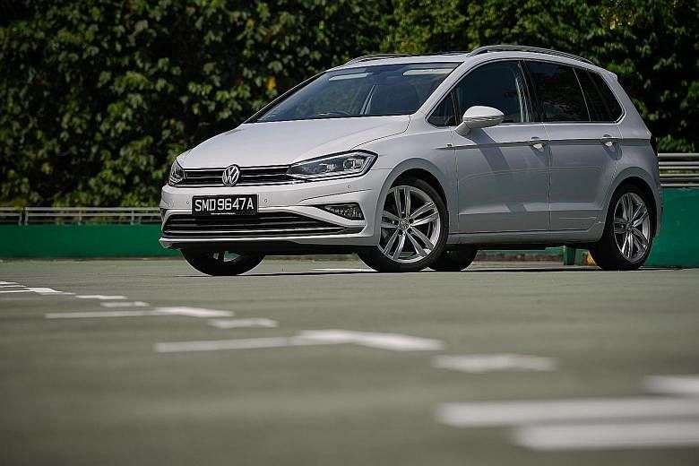 The Volkswagen Golf SV is adequately breezy for everyday use and is amply responsive.