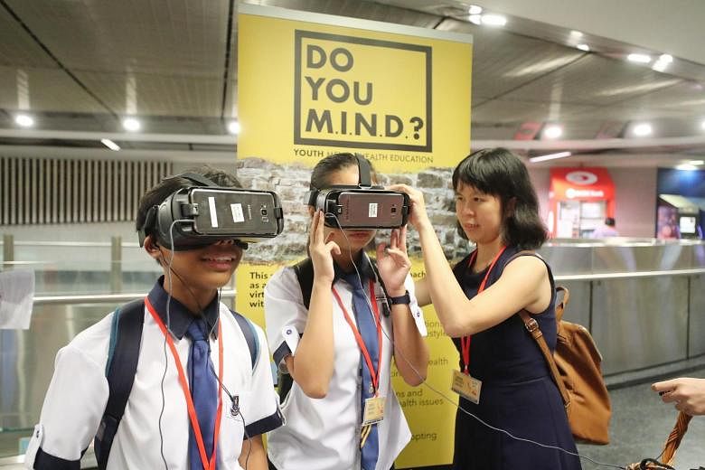 Secondary school students to learn about depression through virtual reality experience