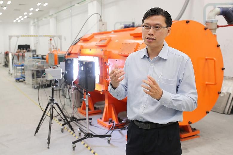 Professor Gan Chee Lip, director of Temasek Laboratories @ Nanyang Technological University, was one of the seven winners of the Defence Technology Prize yesterday.