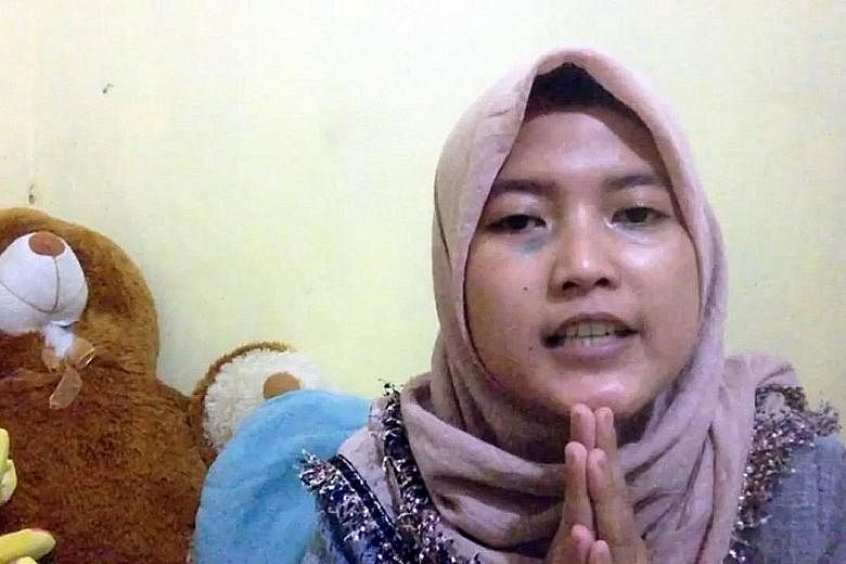 Ms Pradita Cyntiawati Yoga, who was on Lion Air Flight JT43 with her bank colleagues on Sunday night, posted videos online describing the rough flight. The same plane was used the next day for Flight JT610 and crashed 13 minutes after take-off.