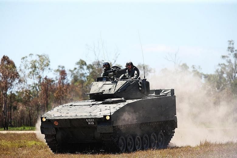 The Bionix is a family of tracked armoured fighting vehicles, or tanks, developed by Singapore Technologies Kinetics.