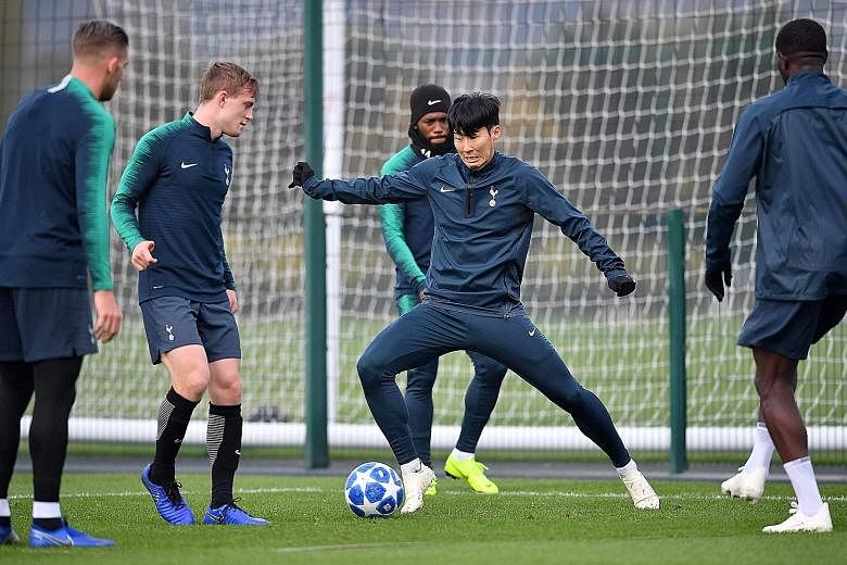 Tottenham star Son Heung-min and his teammates must beat PSV Eindhoven and hope Inter Milan do not beat Barcelona to keep alive their hopes of making the last 16.