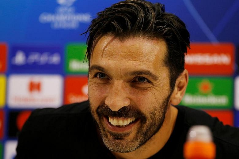 Football: Buffon says Champions League return against Napoli like ...