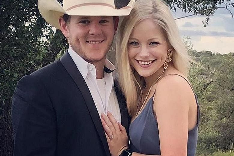 Texan couple Will Byler and Bailee Ackerman had celebrated their nuptials at the Byler ranch before leaving in a helicopter.