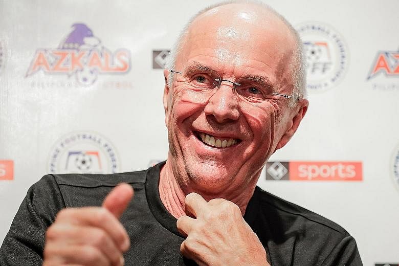 New Philippines national team head coach Sven-Goran Eriksson intends to stay in the job for "much longer" than his predecessor Terry Butcher.