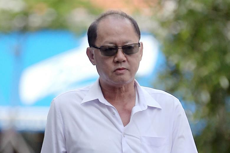 Chia Sin Lan (left) and Ang Mo Kio Town Council's former general manager Wong Chee Meng are being tried for bribes totalling more than $107,000, which Chia allegedly gave Wong for almost two years.