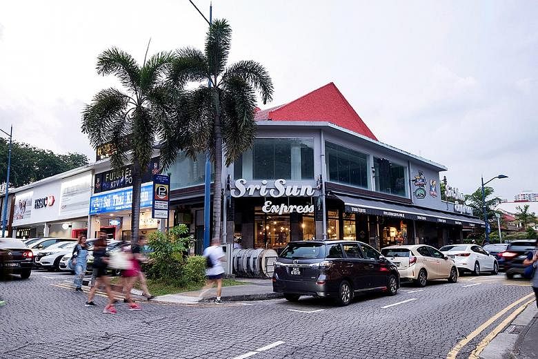 The 999-year leasehold corner shophouse occupies a land area of 2,122 sq ft and total built-up area of 3,482 sq ft. It is approved for permanent restaurant use on the first floor and shop use for the second floor.