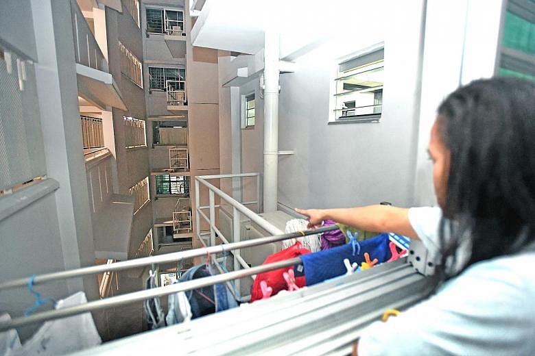 A 25-year-old man is believed to have fallen from the eighth storey of a Housing Board block in Yishun Street 51 on Friday after a burglary.