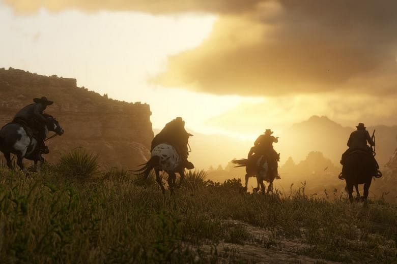 Riding off into the sunset is not an option for many of the colourful characters in Rockstar Games' epic Western action adventure game. 