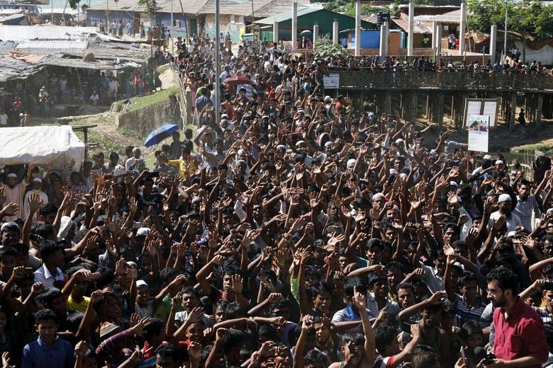 Rohingya In Bangladesh Protest Against Efforts To Send Them Back To ...