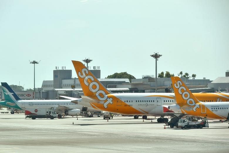 Budget airline Scoot has projected double-digit annual growth over the next three years.
