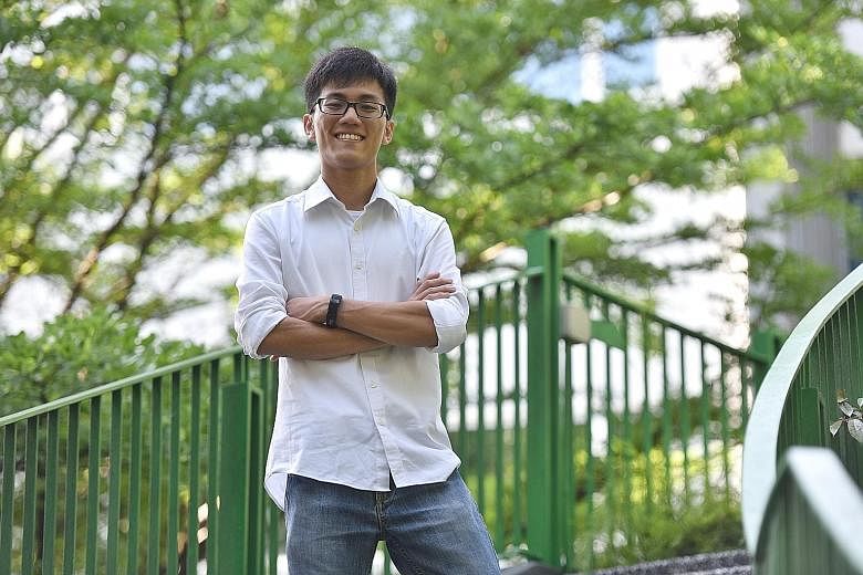 Mr Lim Bo Zhi, who dropped out of school for two years, is now a computer engineering undergraduate at Nanyang Technological University.
