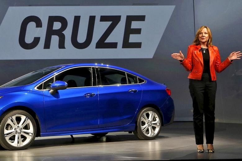 Ms Mary Barra, seen in a 2015 photo, has made several major changes since becoming General Motors' chief executive in January 2014, including shutting plants in Indonesia and Australia, and scrapping a US$1 billion investment in India last year.