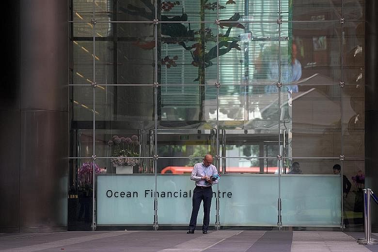 [(QUOTE_CREDI]Ocean Financial Centre is a 43-storey Grade A office tower at the intersection of the Raffles Place and Marina Bay financial precincts.