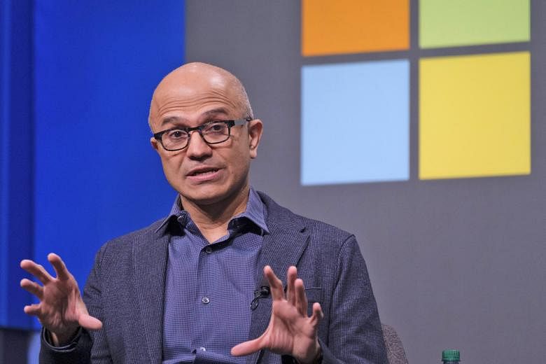 Mr Satya Nadella pivoted Microsoft into the hugely lucrative and expanding cloud arena with the Azure product.