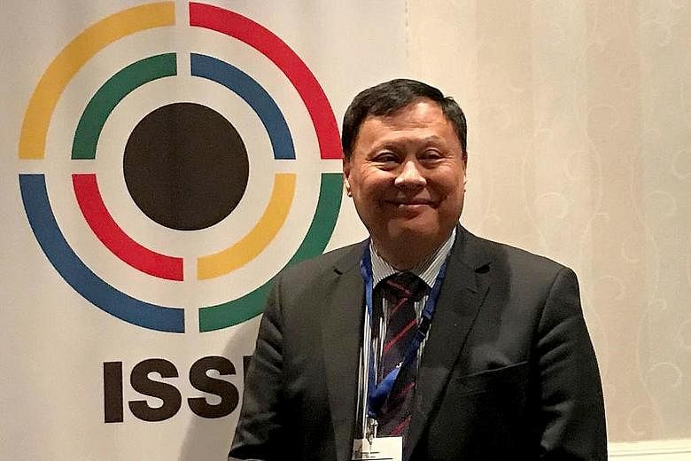 Singapore Shooting Association Michael Vaz was voted into the 15-member ISSF administrative council in Munich, Germany on Saturday. The 64-year-old is the latest Singaporean to be elected as a council member of an international sports association.