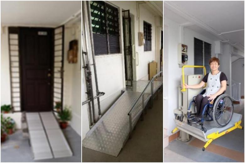 Elderly wheelchair users to get highly subsidised ramps under HDB's