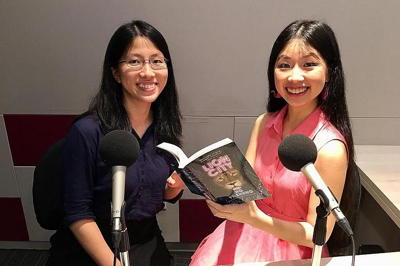 Join reporters Toh Wen Li (far left) and Olivia Ho in their latest podcast.