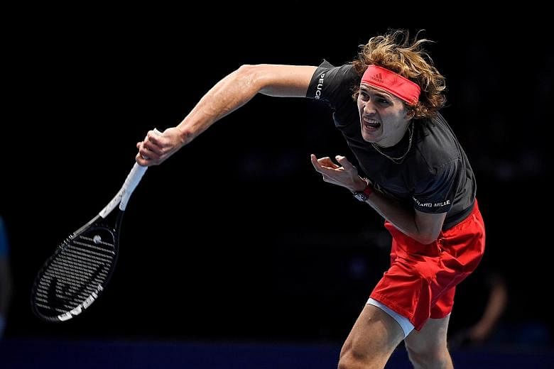 Alexander Zverev served notice of his talent by winning the ATP Finals, beating Roger Federer and Novak Djokovic along the way.