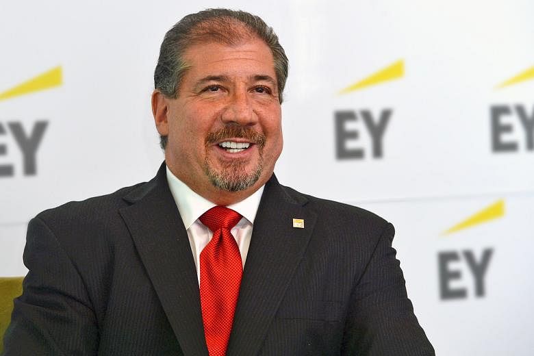 Ernst & Young global chairman and chief executive Mark Weinberger has served in the role since 2013. The company said it expects to appoint a replacement next month.