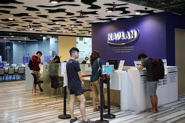 Kaplan Singapore chief operating officer and provost Rhys Johnson said Kaplan Professional has put in extra measures, including stepping up the frequency of unannounced classroom visits by staff. All trainers will also have to undergo additional comp