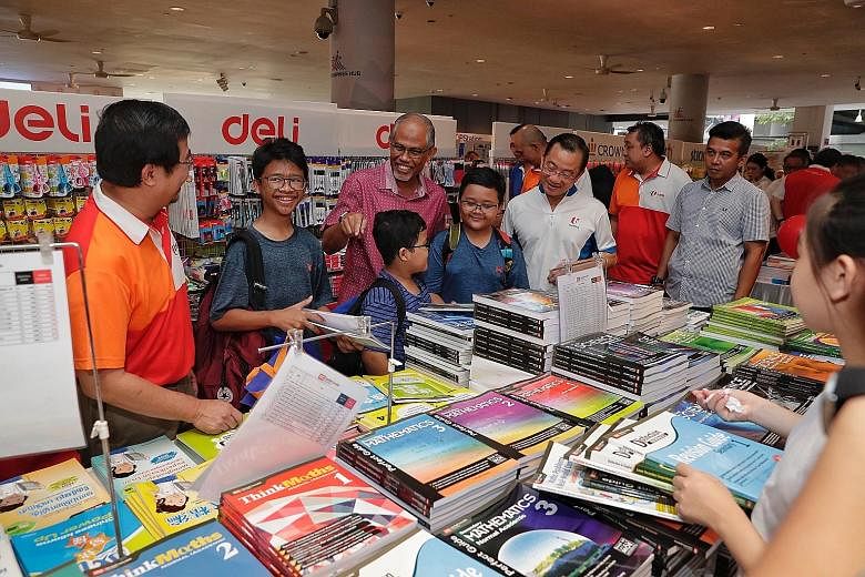 More than 24,000 children, aged between seven and 16, have been given the opportunity to collect free textbooks under the FairPrice Share-A-Textbook priority scheme. The free textbooks will help defray the cost of school expenses for low-income famil