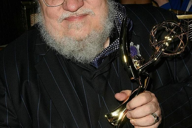 Novelist George R.R. Martin's A Song Of Ice And Fire series was adapted into HBO's Game Of Thrones.
