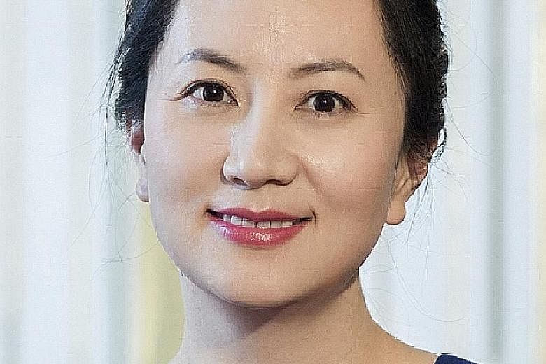 Huawei chief financial officer Meng Wanzhou was arrested in Vancouver on Dec 1.
