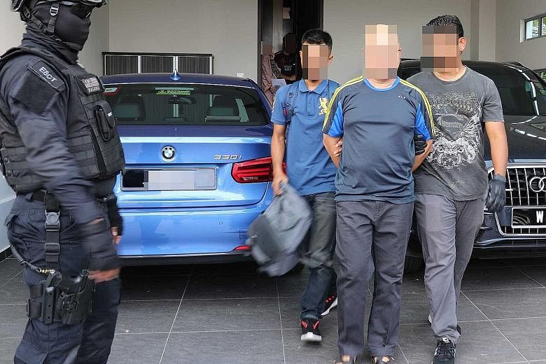 The suspects - five Malaysians and two Filipinos - were arrested in Kelantan, Sabah, Selangor and Kedah by the Bukit Aman Special Branch Counter-Terrorism Division from Nov 19 to Nov 28.